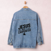 Het werk van Christus, Jezus was een timmerman Denim Jacket (Hangar)