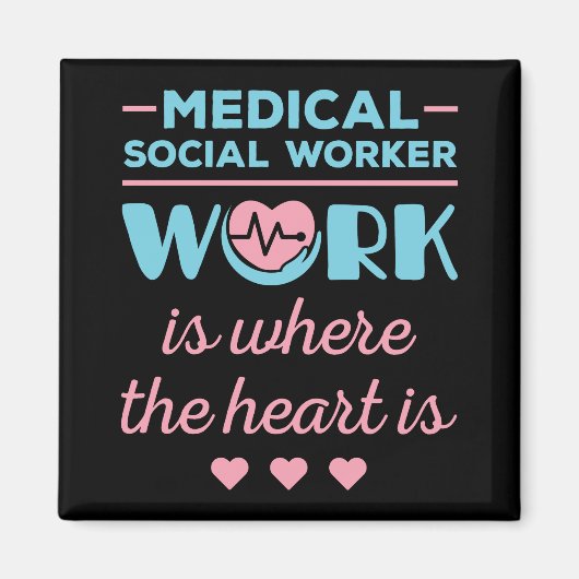 Het werk van de medisch-maatschappelijk werker is magneet (Voorkant)