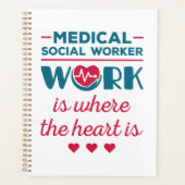 Het werk van de medisch-maatschappelijk werker is  planner (Voorkant)