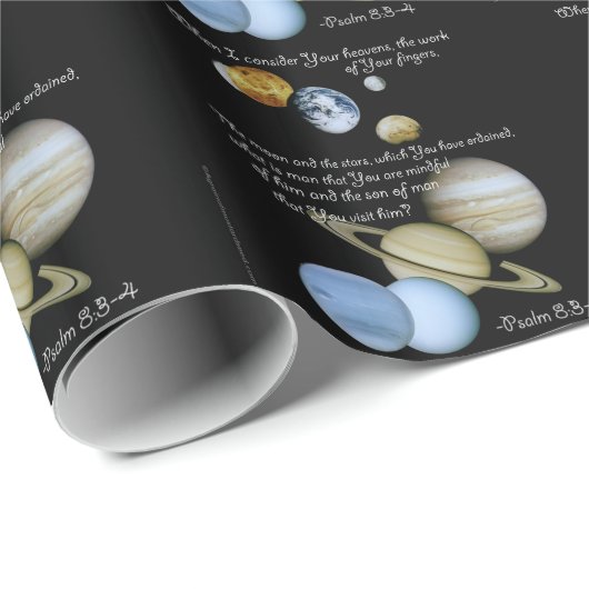 Het werk van Gods vingers Cadeaupapier (Rol Hoek)