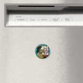 Het werk van het huis maakt je lelijk magneet (Insitu (Vaatwasser))