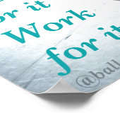 Het Werk van het Poster van het ballet (Hoek)