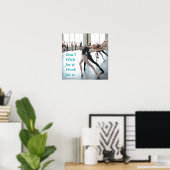 Het Werk van het Poster van het ballet (Thuiskantoor)