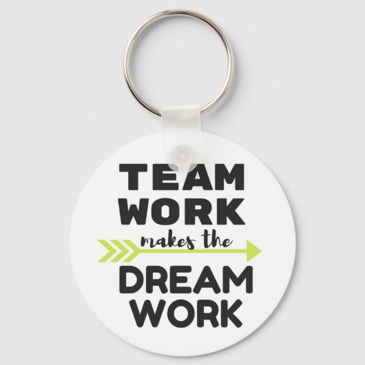 Het werk van het team maakt het werk van de Dream Sleutelhanger (Voorkant)