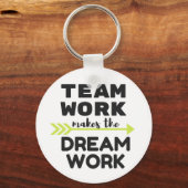 Het werk van het team maakt het werk van de Dream Sleutelhanger (Voorkant)