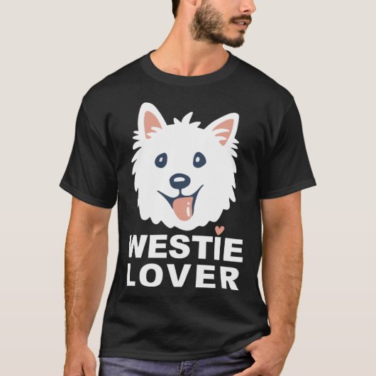 Het werk van Huis Westie Moeder Wit T-shirt (Voorkant)