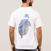 Het werk van kung fu caine is gedaan! WEER VERTREK T-shirt (Achterkant)