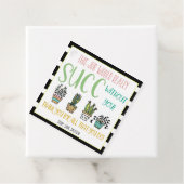 Het werk zou zonder u Succulent Gift Label SUCCES (In situ)