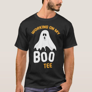 Het werken aan mijn werk van Boo Halloween T-shirt