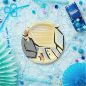 Het werken bij een Bord van het computerdocument (Feest)