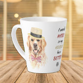 Het werken hard voor Mijn Golden Retriever Latte Mok