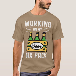 Het werken met mijn Si Pack Funny Beer Lover Drink T-shirt