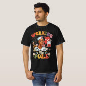 Het werken van de Pool Grappige IC-Verpleegkundige T-shirt (Voorkant volledig)