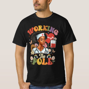 Het werken van de Pool Grappige IC-Verpleegkundige T-shirt