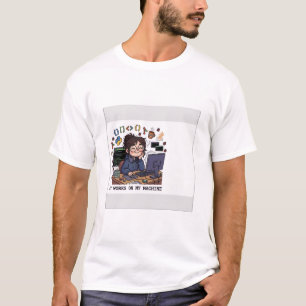 HET WERKT OP MIJN COMPUTER - Grappige programmeur T-shirt