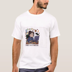 Het Werkt Op Mijn Computer T-Shirt - Grappige Prog