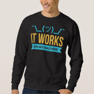 Het werkt op mijn machine programmering trui