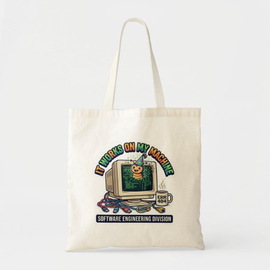 Het Werkt Op Mijn Machine - Software Engineer Prog Tote Bag (Voorkant)