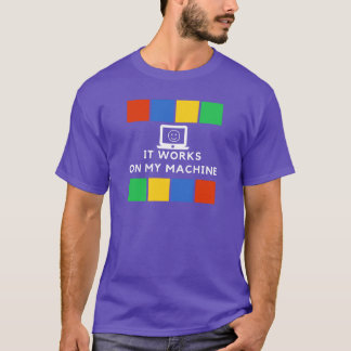 Het werkt op mijn machine t-shirt