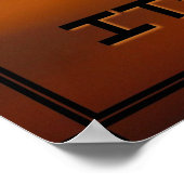 "Het werkt" Positief Poster voor wandkunst (Hoek)