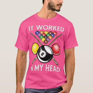 Het werkte in mijn hoofdbiljarten en gaf een 8-bit t-shirt