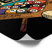Het werkte in mijn hoofdpool Billiards Player Snoo Poster (Hoek)