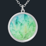 *~* Het werpen van juwelen met aandacht (r) Zilver Vergulden Ketting<br><div class="desc">Als je je aangetrokken voelt tot dit groene kristal waterverf krachtige ketting, vertrouw het dan. Geen behoefte om "waarom" te begrijpen. Vertrouw erop dat de trillingen die het uitzendt precies degene zijn die je nodig hebt op dit moment van je reis. Ik zeg altijd... "Winkelen met je darmen":) Als professionele...</div>