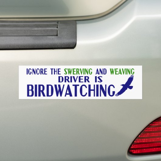 Het werven negeren bumpersticker (Op auto)
