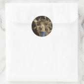 Het Wespennest door William Adolphe Bouguereau Ronde Sticker (Tas)