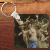Het Wespennest door William Adolphe Bouguereau Sleutelhanger (Voorkant)