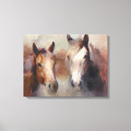 Het Westen blazen Canvas Afdruk (Voorkant)