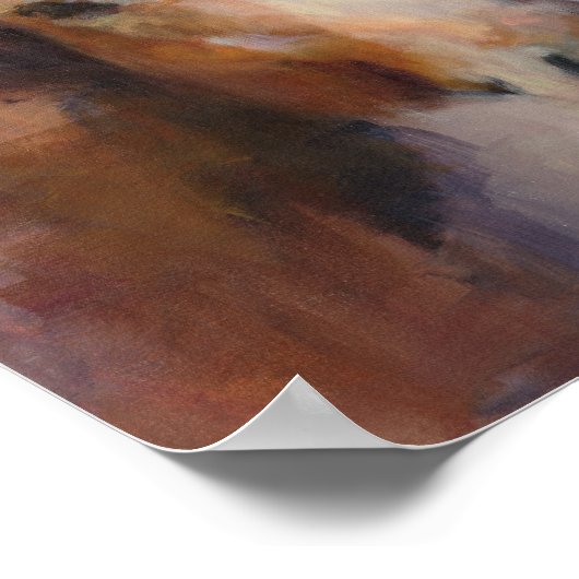 Het Westen blazen Poster (Hoek)