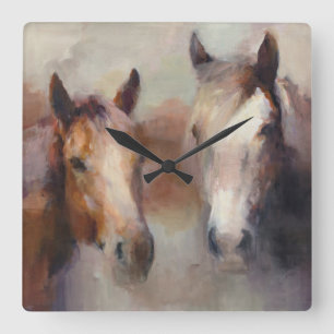 Het Westen blazen Vierkante Klok