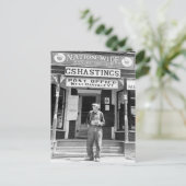 Het westen Danville, VT, Postkantoor, jaren '40 Briefkaart (Staand voorkant)