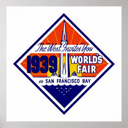 Het Westen nodigt je uit Poster (Voorkant)