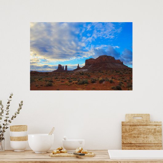 Het westen poster (Keuken)