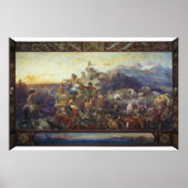 Het Westen van het Rijk zet zijn weg Poster (Voorkant)