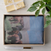 Het Westen van wild paarden uit Tissuepapier (Geschenk)