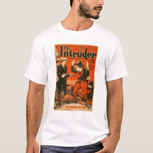 Het Westerne Cowboy Comedy Theatrical T-shirt (Voorkant)