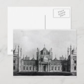 Het westfront van het Brighton Pavilion Briefkaart (Voorkant / Achterkant)