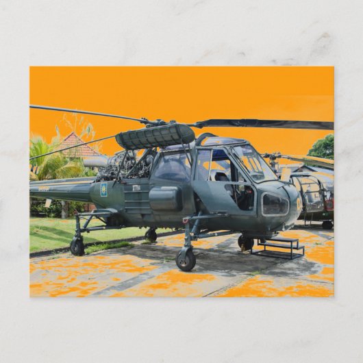 Het Westland Wasp Briefkaart (Voorkant)