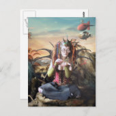 Het wetenschappelijk Briefkaart (Voorkant / Achterkant)