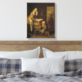 Het wetsontwerp canvas afdruk (Insitu (Slaapkamer))