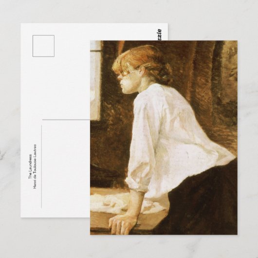 Het wetsontwerp van Henri de Toulouse-Lautrec Briefkaart (Voorkant / Achterkant)