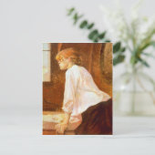 Het wetsontwerp van Toulouse-Lautrec Briefkaart (Staand voorkant)