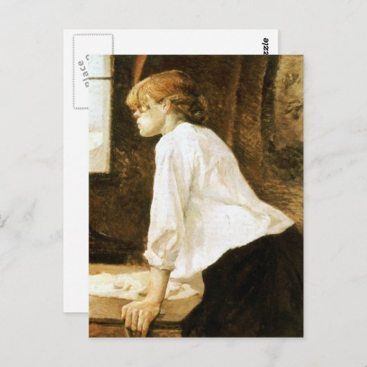 Het wetsontwerp van Toulouse-Lautrec Briefkaart (Voorkant / Achterkant)