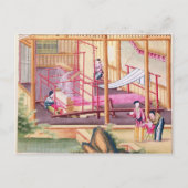 Het weven briefkaart (Voorkant)