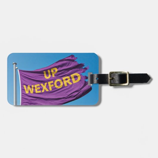 Het Wexford G.A.A. Bagagelabel (Voorkant horizontaal)