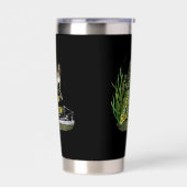 Het wezen van de Black Lagoon Geïsoleerde Tumbler Geïsoleerde Drinkbeker (Links)