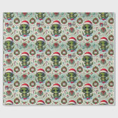 Het wezen van de feestelijke lagune cadeaupapier (Vlak)